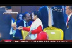 Ramai di Medsos, Video Megawati Cuekin Surya Paloh Saat Pelantikan DPR