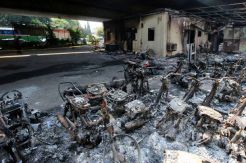 Perbaikan Pos Polisi Tomang-Slipi Tunggu Situasi Jakarta Kondusif Total
