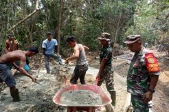 Dandim Sarko: Gotong Royong Sudah Menjadi Tradisi Bangsa Ini