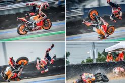 Terjatuh di FP1, Badan Marquez pada Memar
