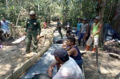 TMMD Dorong Percepatan Pembangunan di Kawasan Suku Anak Dalam