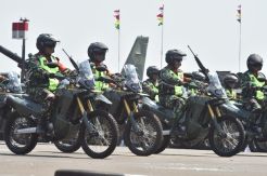 Meriahkan HUT TNI, Babinsa...