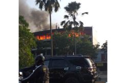 Kebakaran Bangunan Ruko di Serpong, 8 Mobil Damkar Dikerahkan