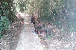 Begini Kondisi Para Personel TMMD saat Rehat dari Kegiatan