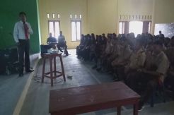 Kegiatan TMMD Non-Fisik, Gelar Sosialisasi Bahaya Narkoba pada Pelajar