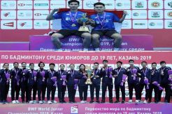 Ganda Putra dan Beregu Juara Dunia Prestasi Luar Biasa Indonesia