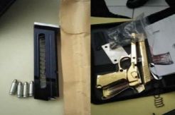 Sepucuk Pistol asal Shanghai China Diselundupkan via Paket ke Bali
