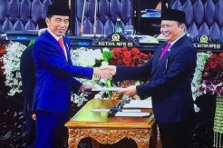 Pidato Perdana, Jokowi Kembali Tekankan Pembangunan SDM