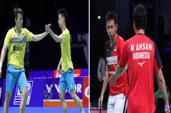Inilah 5 Fakta Menarik Final Kelima Marcus/Kevin vs Hendra/Ahsan