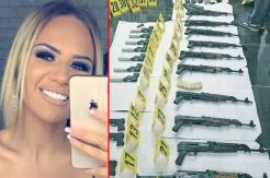 Simpan Puluhan Senjata, Selebgram Cantik Serbia Dibui