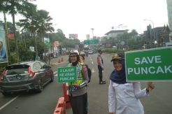 Kanalisasi 2-1 Diuji Coba, Jalur Puncak Relatif Lancar
