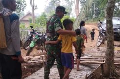 Berkat TMMD, Suku Anak Dalam di Lubuk Jering Tak Lagi Terisolir