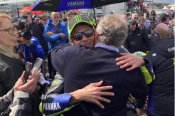 Ngebut di Awal Balapan, Begini Cara Rossi Rayakan Penampilan ke-400 GP