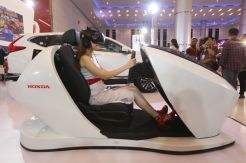 Honda Hadirkan Simulator Sensing di IIMS Surabaya 2019