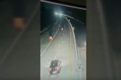 Viral Water Barrier Bergerak Sendiri Terjadi di Tol Pasuruan