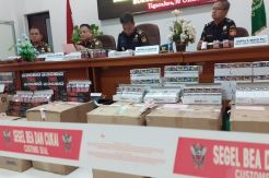Satu Minibus Rokok Ilegal Gagal Diedarkan di Wilayah Cikupa Tangerang