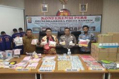 Sasar Pelajar, 45 Pengedar Obat Terlarang Dibekuk