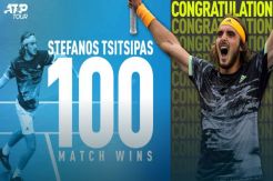 Sejarah Stefanos Tsitsipas Ukir Rekor 100 Kemenangan