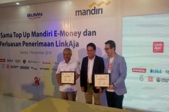 Bank Mandiri dan LinkAja Perluas Layanan Transaksi