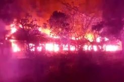 SMPN 4 Pangkalan Banteng Ludes Terbakar