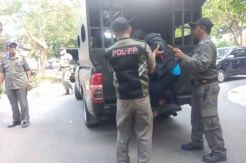 6 PSK dan Sepasang Mahasiswa Dirazia Satpol PP