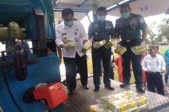 BNN Kepri dan Lantamal IV Tanjungpinang Musnahkan 50 Kg Sabu-sabu