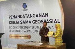 Dukung Kebijakan Satu Peta, Pemkab Kobar Kerja Sama dengan Badan Informasi Geospasial RI