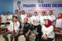 Perindo Mateng Buka Pendaftaran Bakal Calon Bupati, Aras Tammauni Pertama Daftar