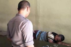 Pengendara Motor Nekat Terobos Markas Brimob Polda Bali Bikin Heboh