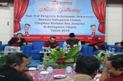 Agar Tak Dianggap Angin Lewat, Bawaslu Ciamis Gandeng Media