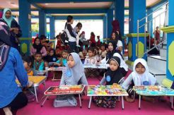 Dinas Perpustakaan Kobar Tambah Ribuan Buku dan Sediakan Area Bermain Anak