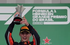 Verstappen Raih Podium Pertama di GP Brasil, Hamilton Turun ke Posisi Tujuh