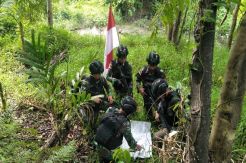 Ciptakan Rasa Aman, Pos Skamto Gelar Patroli Keamanan
