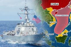 AS Gelar Dua Operasi Kebebasan Navigasi di Laut China Selatan