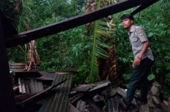 Hujan Disertai Angin Kencang Rusak 34 Rumah, Pasar, dan Pohon Tumbang