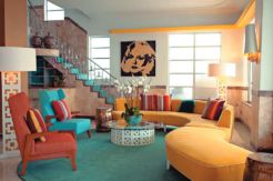 Desain Retro yang Memesona dalam Interior
