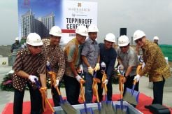 Menara Depok Asri Topping Off Apartemen Marrakech Suites