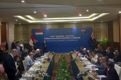 Prabowo Jajaki Pengerahan Bersama Pasukan Penjaga Perdamaian PBB RI-Australia