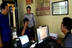 Gagal Kabur, Pencuri Motor Justru Babak Belur Usai Nabrak Rombong Bakso