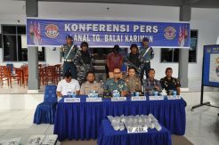 Lanal Tanjung Balai Gagalkan Penyelundupan Baby Lobster ke Singapura