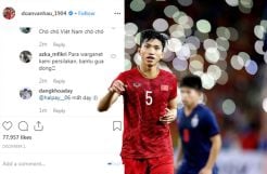 Bikin Cedera Evan Dimas, Akun Instagram Pemain Vietnam Jadi Sasaran Netizen