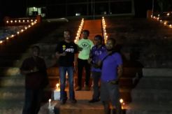 Peringati Hari HAM, Pemuda Papua Gelar Aksi Bakar Lilin