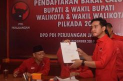 Gibran Daftar Cawalkot Solo, PDIP: Tak Ada Perlakuan Khusus