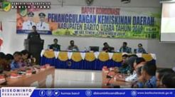 Barito Utara Rakor Bahas Kemiskinan