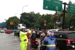 Diguyur Hujan Deras, BPBD DKI Catat 19 Titik Jalan Terendam Banjir