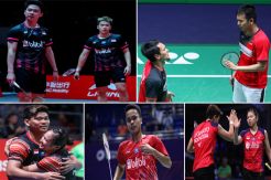 8 Jago Indonesia Guncang Top 10 Rangking Dunia BWF di Akhir 2019