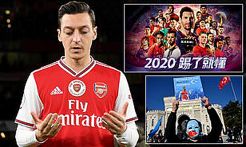 Imbas Protes Uighur, China Hapus Karakter Oezil dari PES 2020