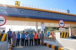 Jelang Natal dan Tahun Baru, Tol Manado-Bitung Kembali Beroperasi