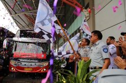 Kemenhub Berangkatkan 2120 Orang Pemudik Gratis dari Jakarta ke Beberapa Kota di Jawa