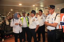 Dirjen Hubdat Pantau Tol Trans Sumatera dan Lintas Merak-Bakauheni